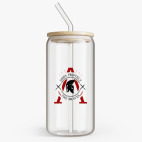 Банка с бамбуковой крышкой