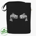 Аляска - узор - две рыбы