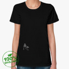 Женская футболка органик