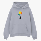 Толстовка худи оверсайз