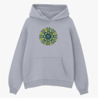 Толстовка худи оверсайз