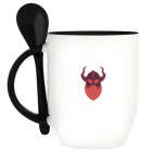 Кружка с ложкой