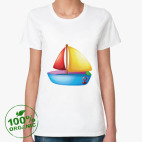 Женская футболка органик