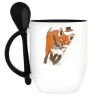 Кружка с ложкой