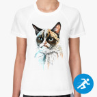 Женская спортивная футболка