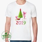 Мужская футболка органик