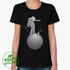 Женская футболка органик