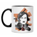 Кружка двухцветная