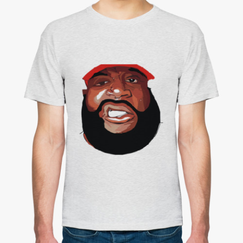 Футболка с принтом Толстяк в кепке SWAG