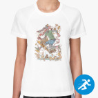 Женская спортивная футболка