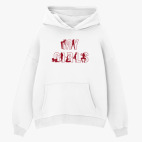 Толстовка худи оверсайз