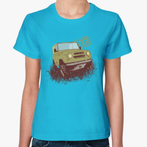 Женская футболка 4х4 Off Road УАЗ