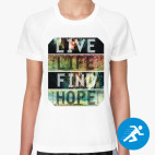 Женская спортивная футболка