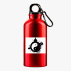 Металлическая бутылка 400 мл UV-DTF