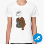 Женская спортивная футболка