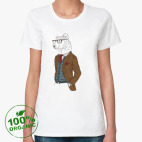 Женская футболка органик