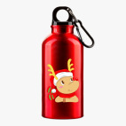 Металлическая бутылка 400 мл UV-DTF