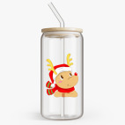 Банка с бамбуковой крышкой