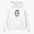 Толстовка худи оверсайз