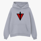 Толстовка худи оверсайз