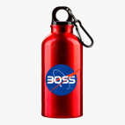 Металлическая бутылка 400 мл UV-DTF