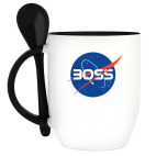 Кружка с ложкой