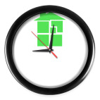 Часы (без цифр)