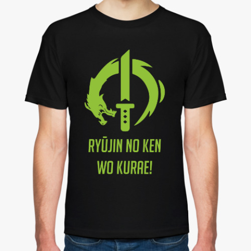 Футболка с принтом Overwatch Genji