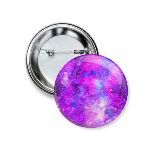 Значок 37мм Космос