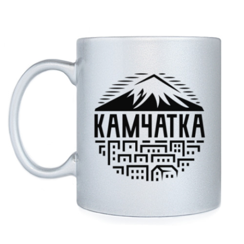 Кружка с принтом Камчатка