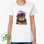 Женская футболка органик