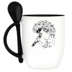 Кружка с ложкой