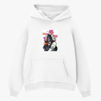 Толстовка худи оверсайз