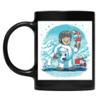 Кружка цветная UV-DTF