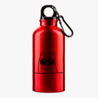 Металлическая бутылка 400 мл UV-DTF