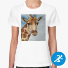 Женская спортивная футболка