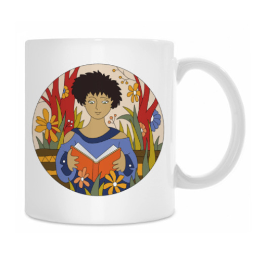 Кружка Книга - лучшая подружка