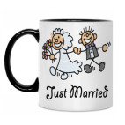 Кружка двухцветная