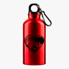 Металлическая бутылка 400 мл UV-DTF