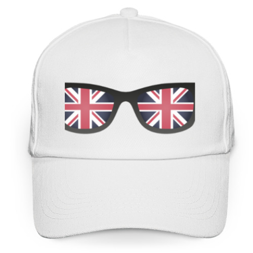 Кепка бейсболка с принтом Англия