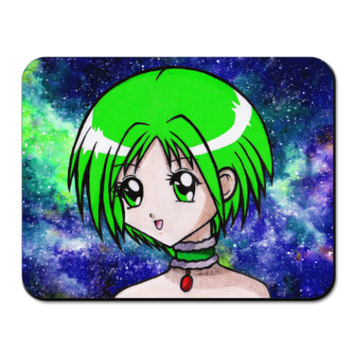 Коврик для мыши с принтом Space Lettuce (Tokyo Mew Mew)