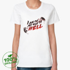 Женская футболка органик