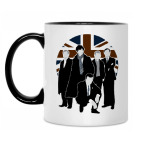 Кружка двухцветная