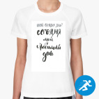 Женская спортивная футболка