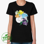 Женская футболка органик