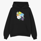 Толстовка худи оверсайз