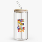 Банка с бамбуковой крышкой