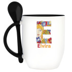 Кружка с ложкой