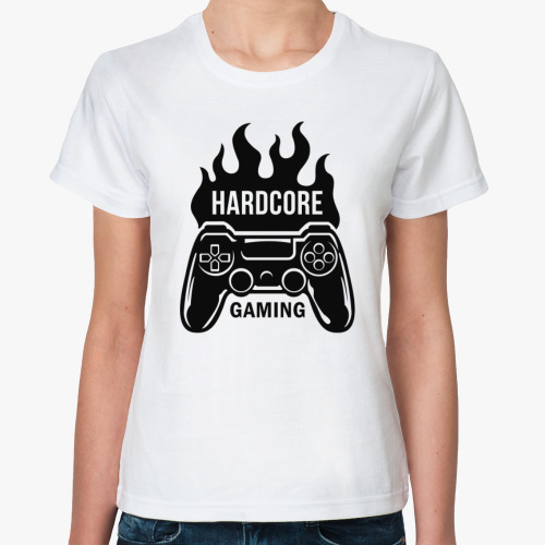 Классическая футболка игры (games)