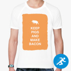 Мужская спортивная футболка